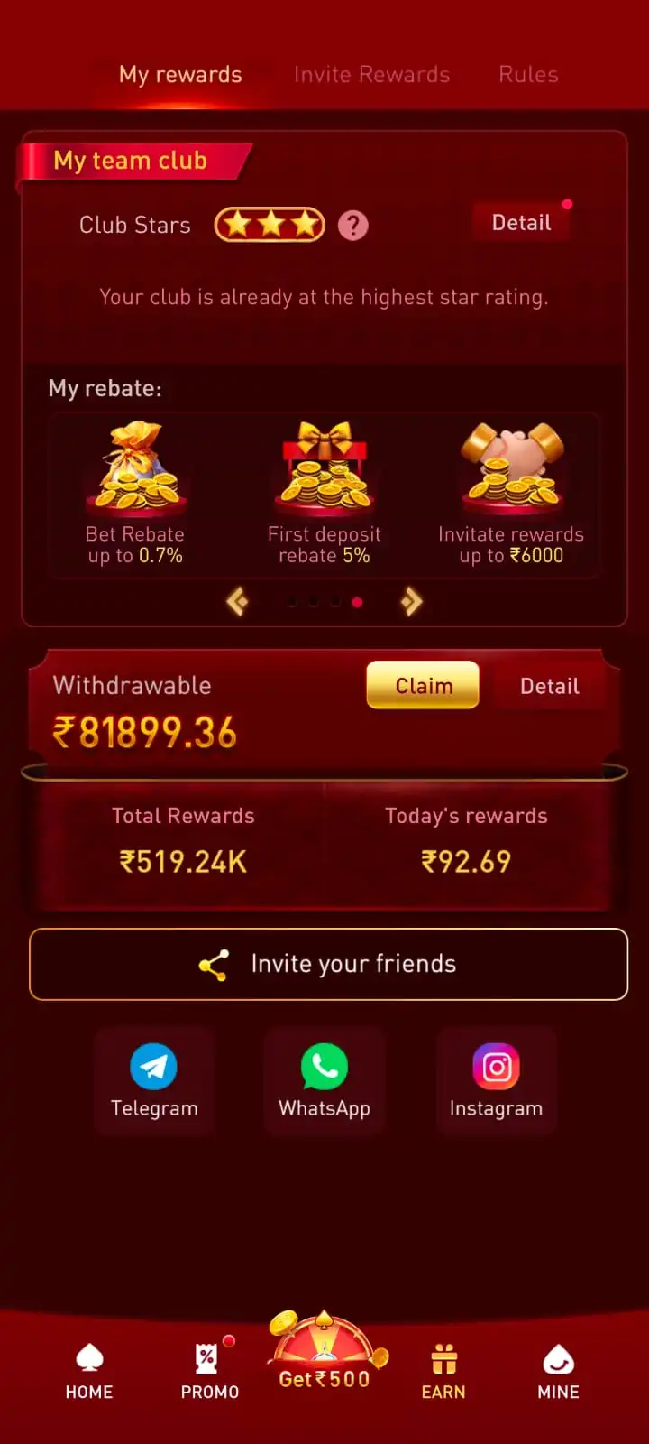 FT7 APK REFFERAL REWARD BONUS APP